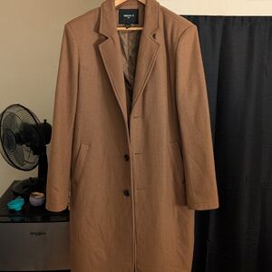 Men's Brown Overcoat